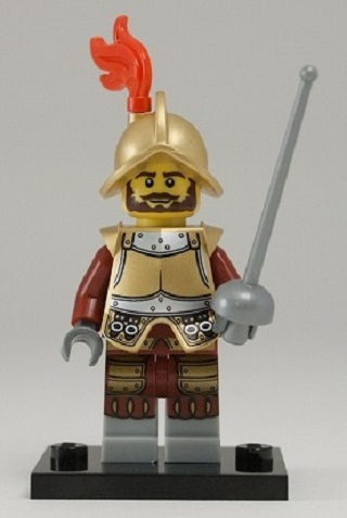 Conquistador - Series 8 Collectible Minifigure (col08-2) product image 1, provided for visual reference and product detail