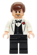 Indiana Jones - White Tuxedo Jacket (iaj024) product image 1, provided for visual reference and product detail review