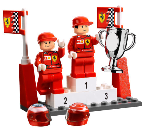 8389 M. Schumacher and R. Barrichello (Retired) LEGO Racers product image 2, provided for visual reference and product
