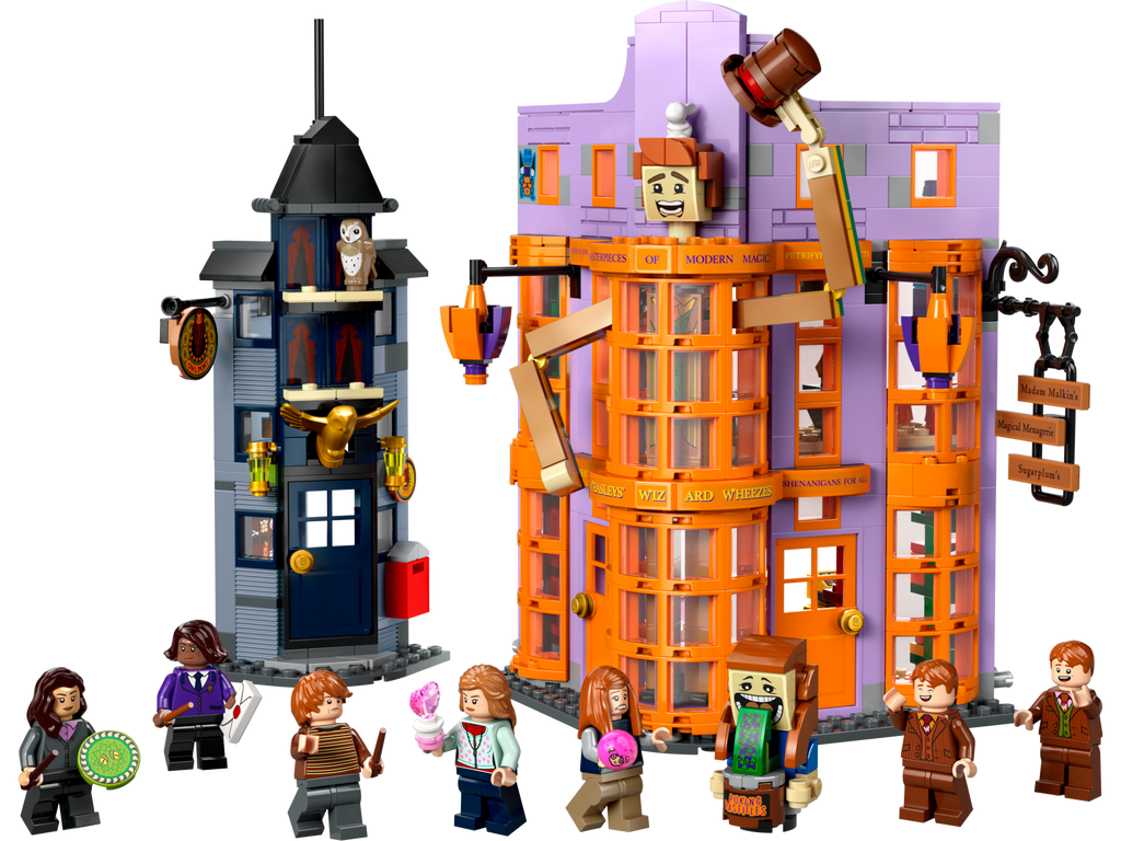 76422 Diagon Alley: Weasleys' Wizard Wheezes (Retired) LEGO Harry Potter product image 2, provided for visual reference and