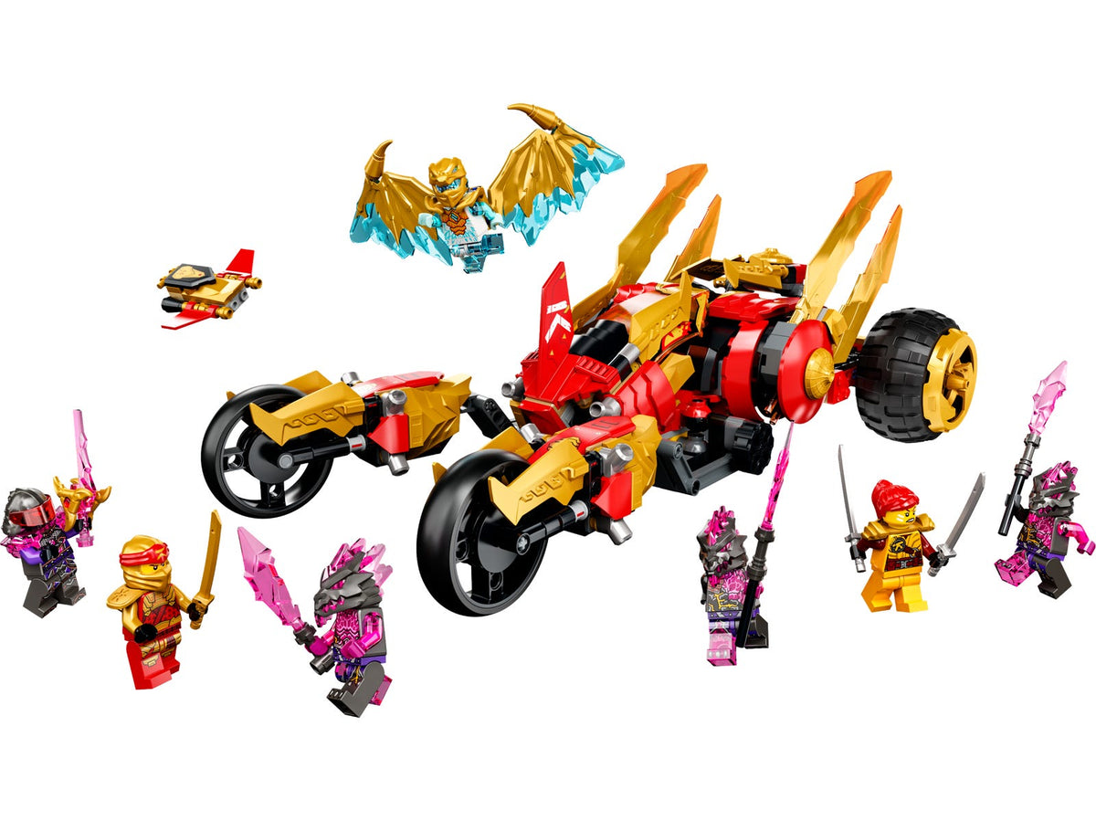 71773 Kai's Golden Dragon Raider (Retired) LEGO Ninjago product image 2, provided for visual reference and product detail