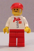 Chef - White Torso with 4 Buttons and McDonald's Logo (chef015s) product image 1, provided for visual reference and product