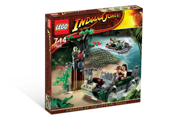 7625 River Chase (Retired) LEGO Indiana Jones product image 1, provided for visual reference and product detail review