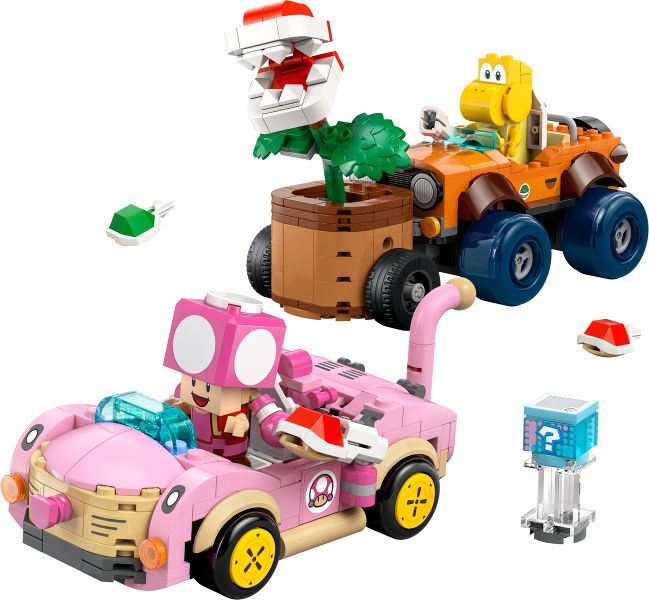 72044 Mario Kart - Piranha Plant Power-Up Pursuit (Retired) LEGO Super Mario product image 3, provided for visual reference