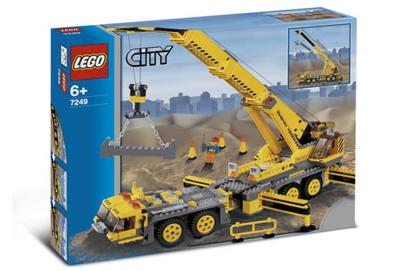 7249 XXL Mobile Crane (Retired) LEGO City product image 1, provided for visual reference and product detail review