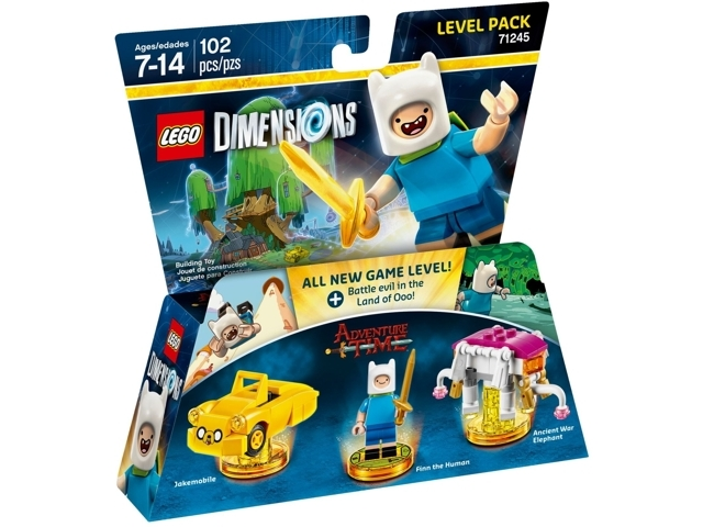 71245 Level Pack - Adventure Time (Retired) LEGO Dimensions product image 1, provided for visual reference and product