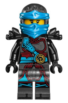 Nya - The Hands of Time, Black Armor, Single Sided Head (njo0278) product image 1, provided for visual reference and product