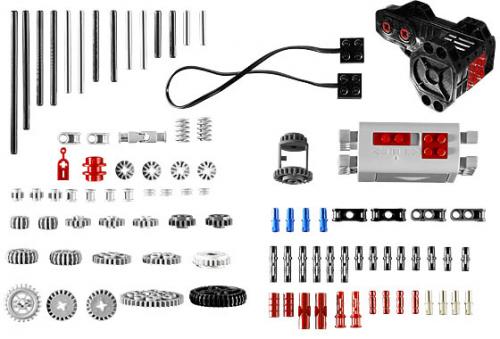 8287 Motor Box (Retired) LEGO TECHNIC product image 2, provided for visual reference and product detail review