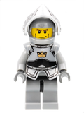 Fantasy Era - Crown Knight Plain with Breastplate, Helmet with Visor, Vertical Cheek Lines (cas379) product image 1,