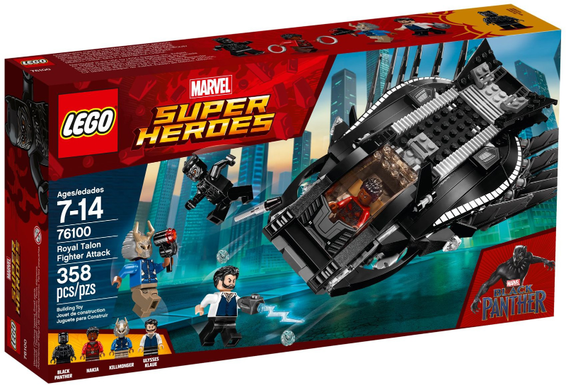 76100 Royal Talon Fighter Attack (Retired) LEGO Super Heroes product image 1, provided for visual reference and product