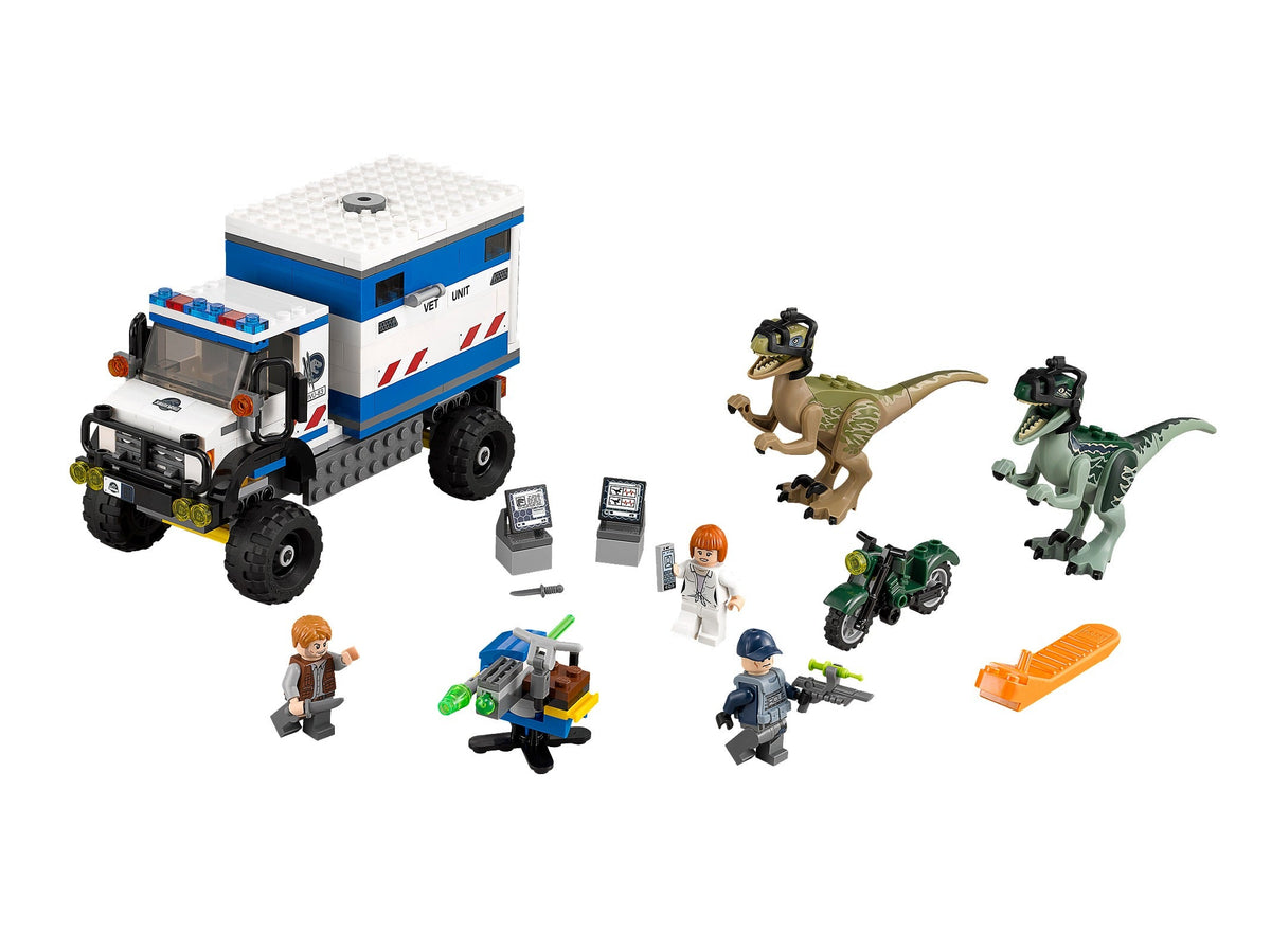 75917 Raptor Rampage (Retired) LEGO Jurassic World product image 2, provided for visual reference and product detail review