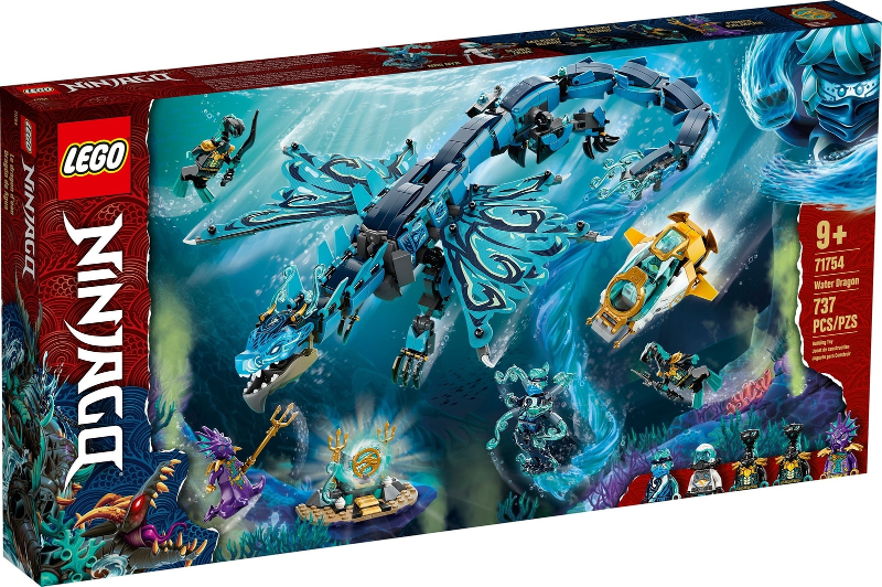 71754 Water Dragon (Retired) LEGO Ninjago product image 1, provided for visual reference and product detail review