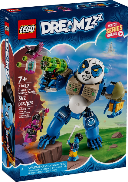 71480 Logan the Mighty Panda (Retired) LEGO Dreamzzz product image 1, provided for visual reference and product detail review