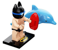 Swimming Pool Batman - The LEGO Batman Movie Series 2 Collectible Minifigure (coltlbm2-6) product image 1, provided for