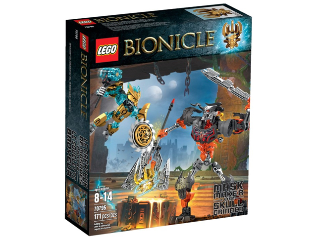 70795 Mask Maker vs. Skull Grinder (Retired) LEGO BIONICLE product image 1, provided for visual reference and product detail