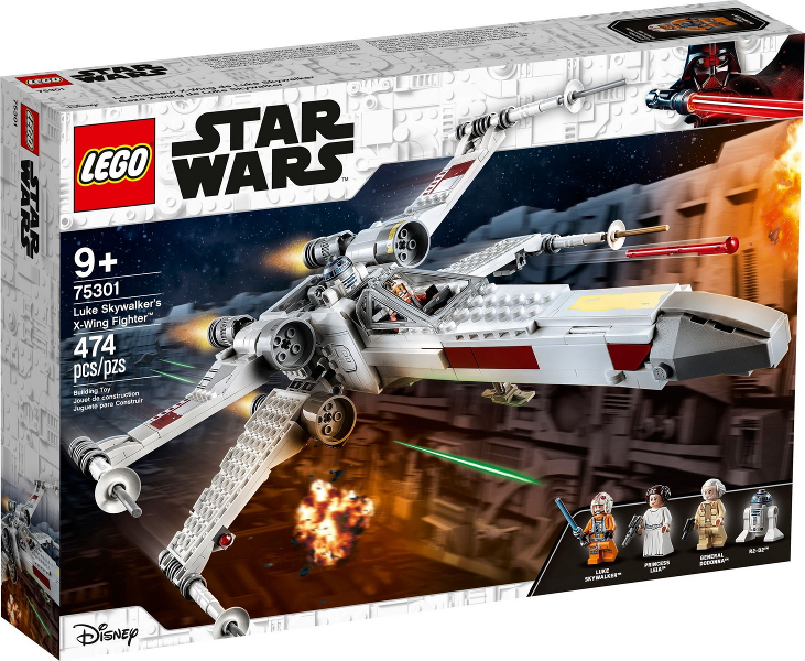 75301 Luke Skywalker's X-Wing Fighter (Retired) LEGO Star Wars product image 1, provided for visual reference and product