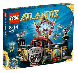 8078 Portal of Atlantis (Retired) LEGO Atlantis product image 1, provided for visual reference and product detail review