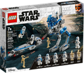 75280 501st Legion Clone Troopers (Retired) LEGO Star Wars product image 1, provided for visual reference and product detail