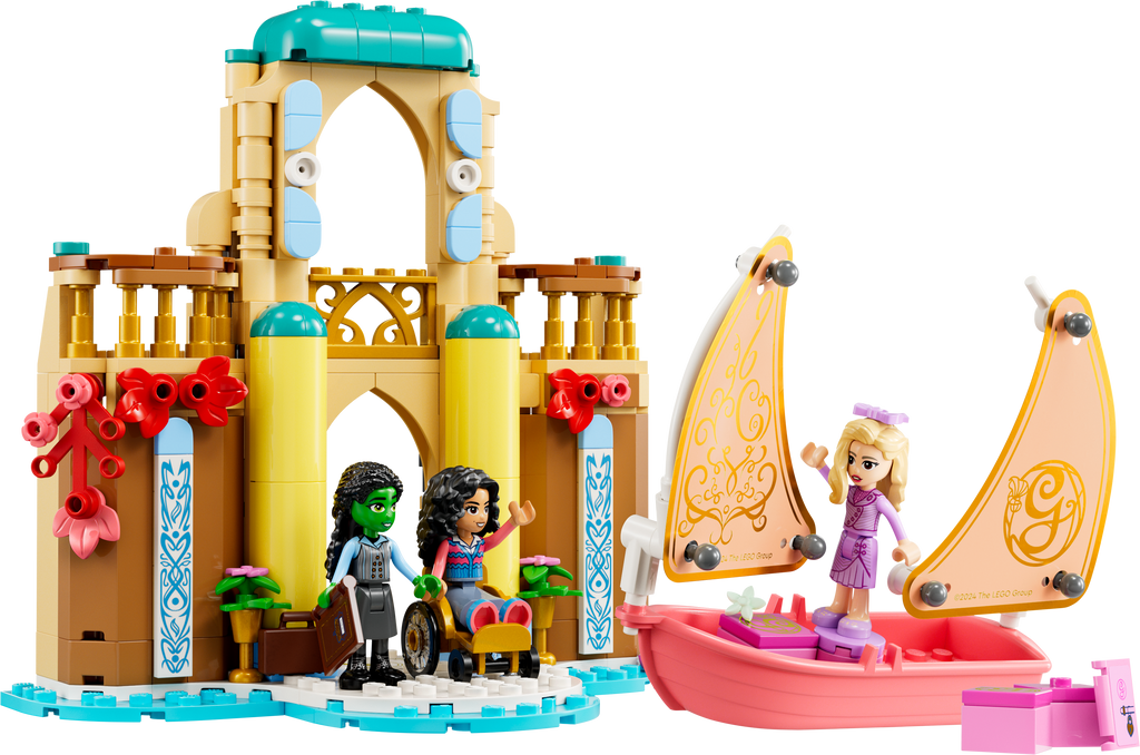 75681 Glinda, Elphaba & Nessarose at Shiz University (Retired) LEGO Wicked product image 3, provided for visual reference
