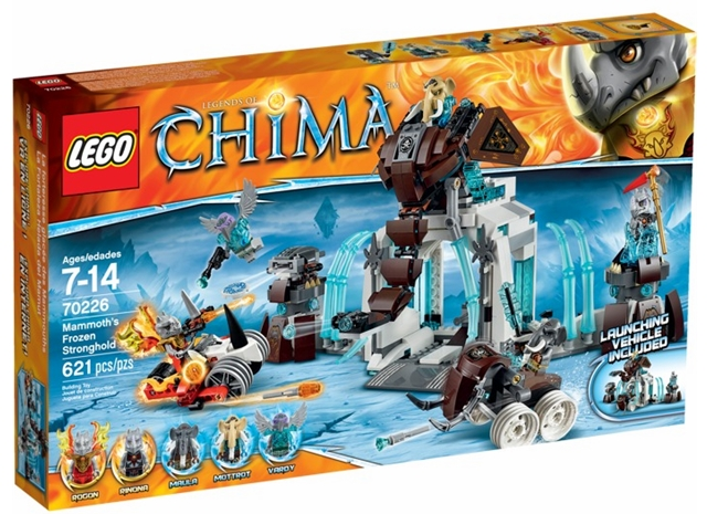 70226 Mammoth's Frozen Stronghold (Retired) LEGO Legends of Chima product image 1, provided for visual reference and product