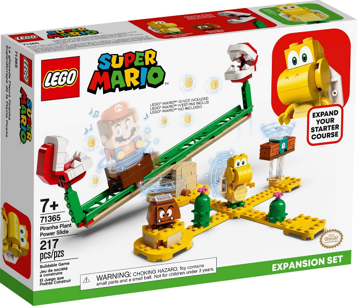 71365 Piranha Plant Power Slide - Expansion Set (Retired) LEGO Super Mario product image 1, provided for visual reference