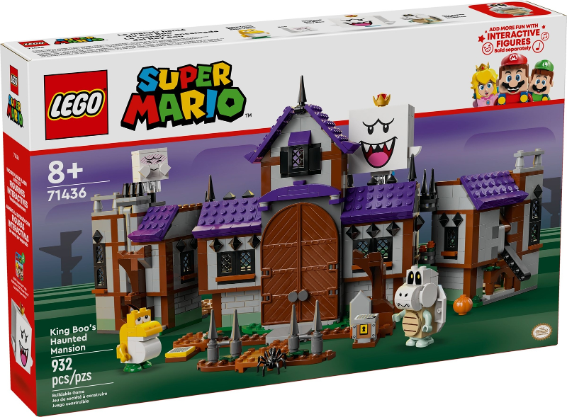 71436 King Boo's Haunted Mansion - Expansion Set (Retired) LEGO Super Mario product image 1, provided for visual reference