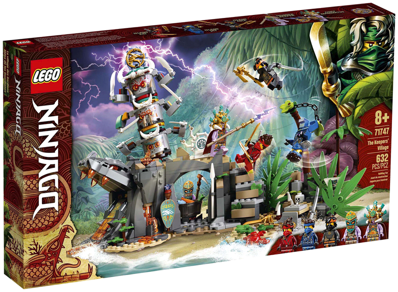 71747 The Keepers' Village (Retired) LEGO Ninjago product image 1, provided for visual reference and product detail review