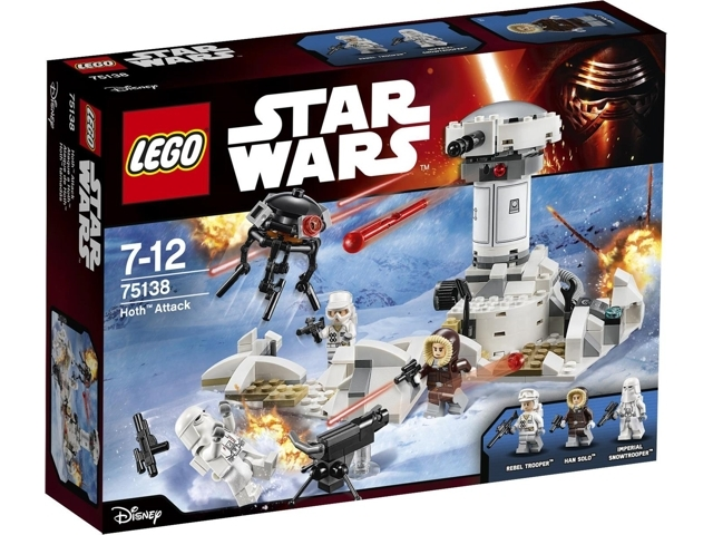 75138 Hoth Attack (Retired) LEGO Star Wars product image 1, provided for visual reference and product detail review