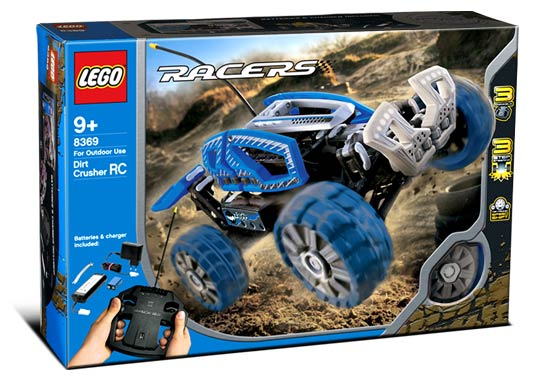 8369 Dirt Crusher RC (Reissue) (Retired) LEGO Racers product image 1, provided for visual reference and product detail review