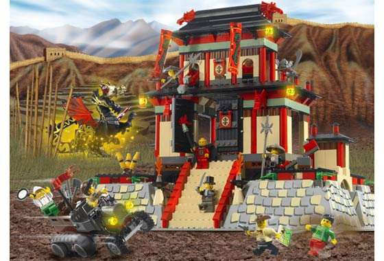 7419 Dragon Fortress (Retired) LEGO Adventurers product image 2, provided for visual reference and product detail review