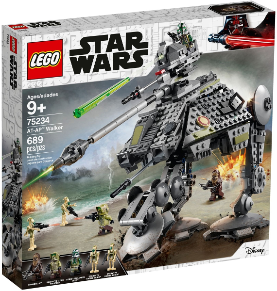 75234 AT-AP Walker (Retired) LEGO Star Wars product image 1, provided for visual reference and product detail review