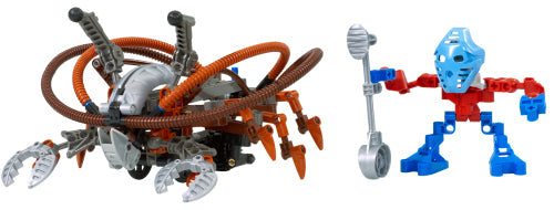 8595 Takua & Pewku (Retired) LEGO BIONICLE product image 2, provided for visual reference and product detail review