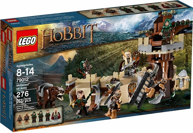79012 Mirkwood Elf Army (Retired) LEGO The Hobbit product image 1, provided for visual reference and product detail review