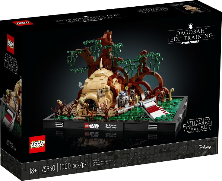 75330 Dagobah Jedi Training Diorama (Retired) LEGO Star Wars product image 1, provided for visual reference and product