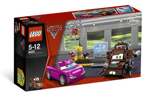 8424 Mater's Spy Zone (Retired) LEGO Cars product image 1, provided for visual reference and product detail review