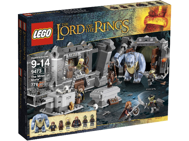 9473 The Mines of Moria (Retired) LEGO The Lord of the Rings product image 1, provided for visual reference and product