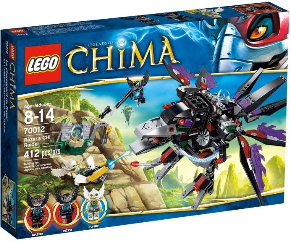 70012 Razar's CHI Raider (Retired) LEGO Legends of Chima product image 1, provided for visual reference and product detail
