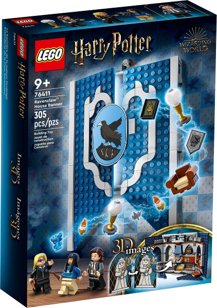 76411 Ravenclaw House Banner (Retired) LEGO Harry Potter product image 1, provided for visual reference and product detail