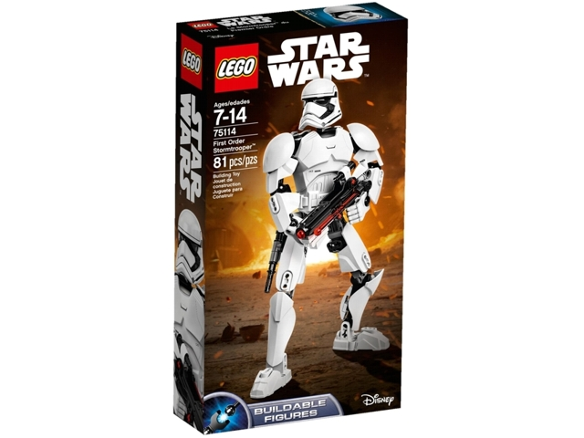 75114 First Order Stormtrooper (Retired) LEGO Star Wars product image 1, provided for visual reference and product detail