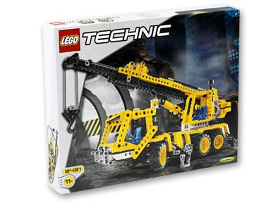 8431 Pneumatic Crane Truck (Retired) LEGO TECHNIC product image 1, provided for visual reference and product detail review