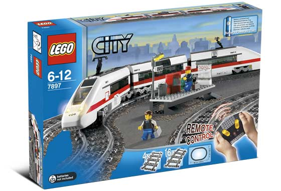 7897 Passenger Train (Retired) LEGO City product image 1, provided for visual reference and product detail review