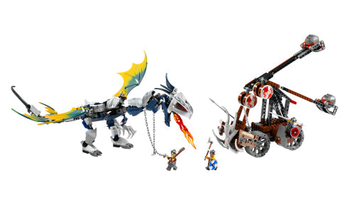 7021 Viking Double Catapult vs. the Armored Ofnir Dragon (Retired) LEGO Vikings product image 2, provided for visual