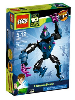 8411 ChromaStone (Retired) LEGO Ben 10 Alien Force product image 1, provided for visual reference and product detail review