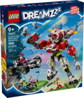 71497 Cooper's Tiger Mech & Zero's Hot Rod Car (Retired) LEGO Dreamzzz product image 1, provided for visual reference and