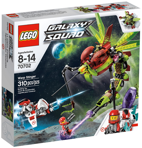70702 Warp Stinger (Retired) LEGO Space product image 1, provided for visual reference and product detail review