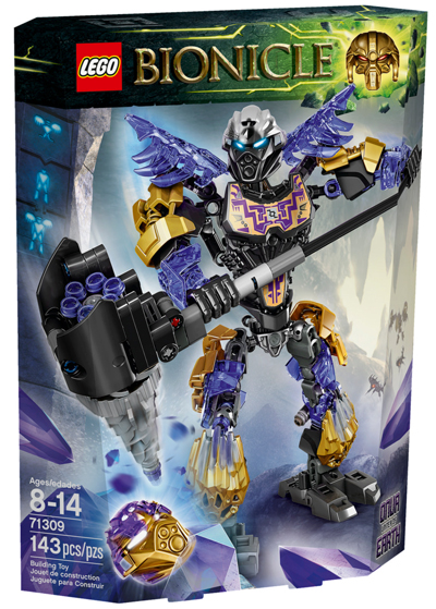 71309 Onua - Uniter of Earth (Retired) LEGO BIONICLE product image 1, provided for visual reference and product detail review