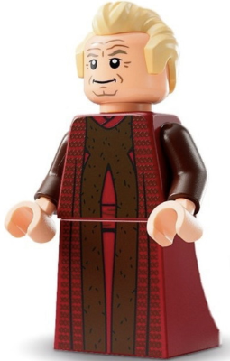 Chancellor Palpatine - Dark Red Outfit, Skirt, Tan Hair (sw1306) product image 1, provided for visual reference and product