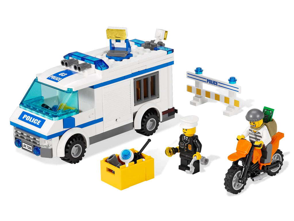 7286 Prisoner Transport (Retired) LEGO City product image 2, provided for visual reference and product detail review