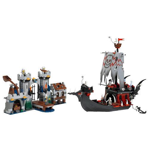 7029 Skeleton Ship Attack (Retired) LEGO Castle product image 2, provided for visual reference and product detail review