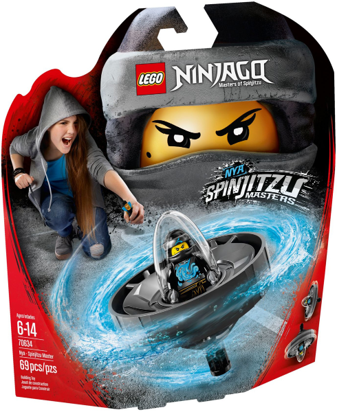 70634 Nya - Spinjitzu Master (Retired) LEGO Ninjago product image 1, provided for visual reference and product detail review